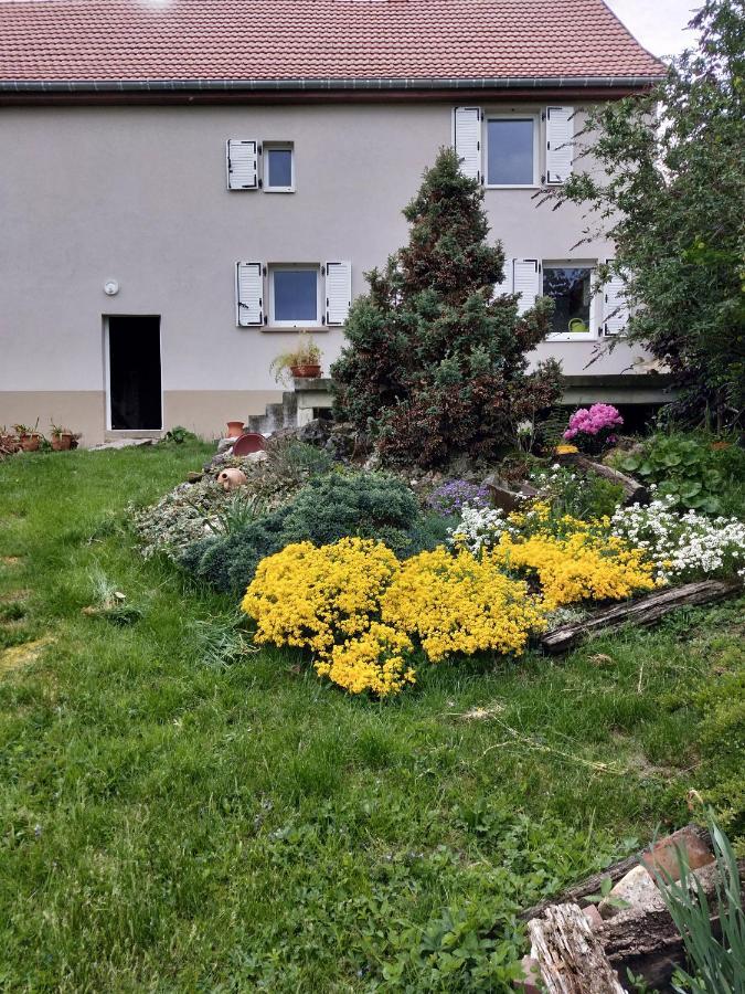 Gîte LES PAPILLONS Bining Exterior foto
